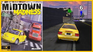 PC First Look 175  Midtown Madness 1999  4K 2160p  Win 1011 [upl. by Yecak277]