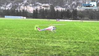 Marco Cesena mit einer 17 Jahre alten Mikado Lockheed 286 beim Alpine Heli Smackdown [upl. by Anitnoc]