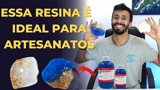 Qual a Melhor Resina Epóxi para Artesanato Veja na Prática [upl. by Aerona]