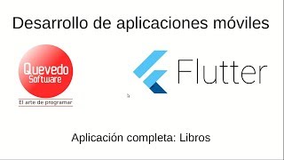 Desarrollando aplicación de Libros en Flutter  Parte 1 [upl. by Leyes407]