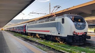 Carrozze Gran Confort IC901  E403  VIAGGIO a BORDO  TRIESTE  MONFALCONE  InterCity Notte 770 [upl. by Aikenahs714]