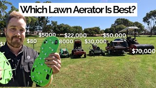 9 Vs 70000 Lawn Aerator [upl. by Gnok691]