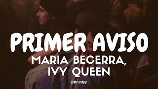 Maria Becerra Ivy Queen  Primer Aviso TraduçãoLegendado PTBR [upl. by Ibbob910]