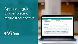 Applicant guide to completing requested checks [upl. by Geis]