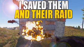 THEY OWED ME BIG For SAVING THEIR RAID Solo Rust Part 55 [upl. by Neibaf]