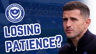 Pompey Views Are PORTSMOUTH FANS Losing Patience With Mousinho [upl. by Junia521]