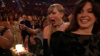 TAYLOR SWIFT Wins Best Pop Vocal Album For MIDNIGHTS  2024 GRAMMYs Acceptance Speech [upl. by Drofla]