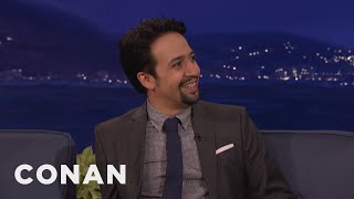 LinManuel Miranda Channeled Ja Rule In quotHamiltonquot  CONAN on TBS [upl. by Angi]