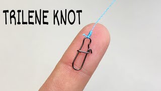 Fishing Knots Trilene Knot  One of the BEST Fishing Knots for Mono or Fluorocarbon Line [upl. by Aicital]