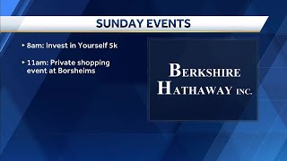 Berkshire Hathaway weekend Schedule of events in Omaha [upl. by Winthorpe]