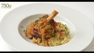 Recette de Souris dagneau confites aux épices  750g [upl. by Elocan665]