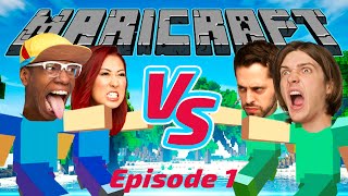 MINECRAFT SURVIVOR PARODY Maricraft Outlaster [upl. by Wanids233]