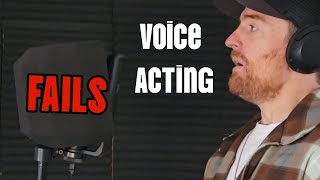 VOICE ACTING FAILS [upl. by Nosrej]