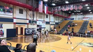 Kendall Ford Basketball Vs Clear Brook [upl. by Shanna331]