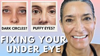 How to NATURALLY Get Rid of Puffy Eyes and Dark Circles  Under Eye Care [upl. by Lattimer]