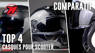 TOP 4 Meilleurs casques moto pour Scooter et MaxiScooter [upl. by Tiloine]