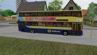 Omsi The Bus Simulator Dublin Bus route 25A Single door [upl. by Marcelle]