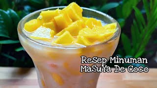 RESEP MINUMAN MASUYA DE COCO BISA JADI IDE BUKA PUASA [upl. by Esereht]