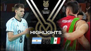 🇦🇷 ARG vs 🇲🇽 MEX  Highlights  Mens OQT 2023 [upl. by Amalburga]