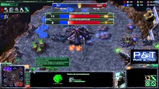 HD375 Sjow vs Bly  TvZ  Starcraft 2 Replay FR [upl. by Ilona]