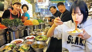 이거 먹으러 새벽 6시에 찾아갔습니다🥺 옆손님이 대결신청 남대문시장 칼국수골목 먹방 [upl. by Kyla]