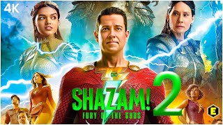 SHAZAM FURY OF THE GODS 2023 Film Explained in Hindi  Shazam 2 हिंदी में  4K VIDEO [upl. by Nnylannej850]