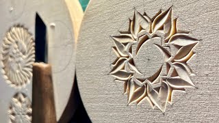 Snowflake of 2022  Chip carving process [upl. by Berkie]