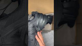 Unboxing of Salomon Speedcross 6’s Stay tuned for full review salomon police lawenforcement [upl. by Arrekahs]