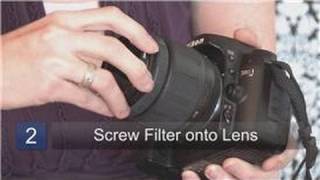 Photography Tips  How to Install a Lens Filter [upl. by Lehmann453]