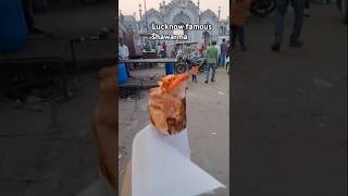 Lucknow famous shawarma shorts ytshorts youtubeshorts [upl. by Akiria]