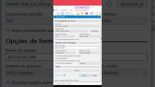 Como criar pen drive de boot com Rufus e imagem ISO shorts rufus ISO boot [upl. by Anialem]