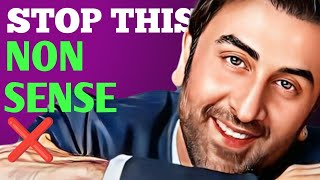 Ranbir Kapoors REPLY to the VIRAL LIPSTICK remark [upl. by Egroeg]