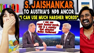 S jaishankar reply to Austrias state broadcaster ORF Full Video  Foreigners Reaction [upl. by Kippar58]