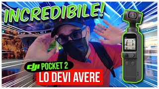 DJI POCKET 2 lo devi avere [upl. by Eelarual]