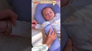 Worried About Babys Sleep Position Affecting Head Shape Try the Baby Sleep Soother Pillow baby [upl. by Robbi]