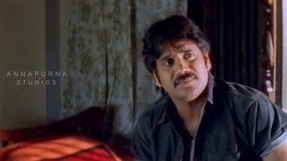 Nagarjuna Talking With His Mother Photo Sentiment Scene  Mass Movie [upl. by Schurman]