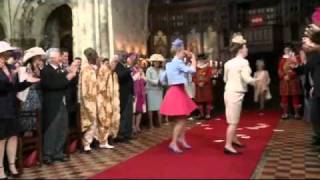 TMOBILE ROYAL WEDDING of Prince William and Kate  Klezmer Style [upl. by Arotahs663]