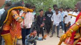 Sandeep and Babloo Potharaju Beating 2024  Old city Bonalu 2024  Falaknuma Kali Mata temple [upl. by Wallach]