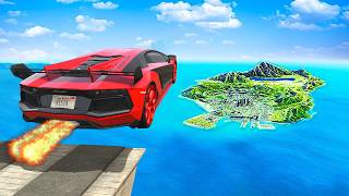 SALTANDO todo el MAPA en GTA 5 [upl. by Rumit]