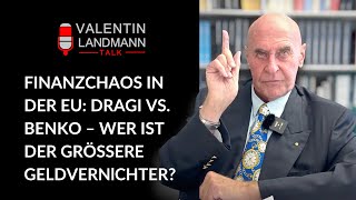 FINANZCHAOS DRAGI VS BENKO – WER IST DER GRÖSSERE GELDVERNlCHTER  Landmann Talk [upl. by Sutsuj]