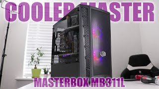 Budget ARGB but at what cost  Cooler Master Masterbox MB311L ARGB review [upl. by Newg496]