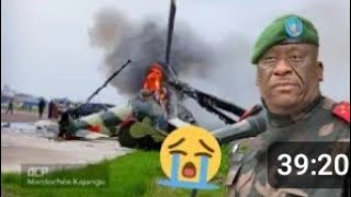 URGENTAPRÈS CRACHE DUN HÉLICOPTÈRE MILITAIRE À NDOLOLE GÉNÉRAL LUBUYA NKASHAMA ÉLIMINÉ PAR LES [upl. by Ilrac]