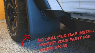 Mud flap installation no drilling [upl. by Nivanod]