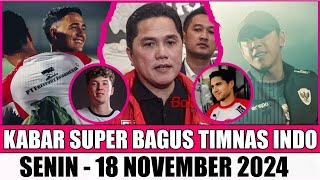 KEPUTUSAN SUPER SENSASIONAL PSSI 6 BERITA TIMNAS HARI INI 🥉 18112024 👉🏿 Kabar Timnas Indonesia🌍 [upl. by Acinnor]