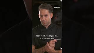 Chef vs guest showdown BelowDeck RyanMcKeown Shorts [upl. by Gnoh]