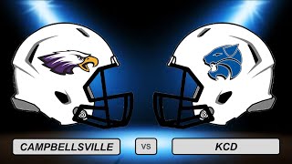 High School Football Campbellsville vs KCD [upl. by Ettenauq]