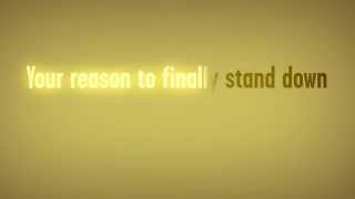 Nicole Bernegger  Stand Down Lyric Video [upl. by Rebmyk]