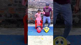 gubbare fun 😊🎈😜😂 shorts shortsfeed balloon funny viralvideo [upl. by Winifred896]