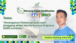 Penanganan Fisioterapi Pada Nyeri Pinggang Akibat Hernia Nucleus Pulposus HNP Lumbalis [upl. by Vilma]