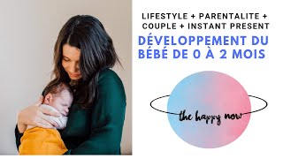 Le développement du bébé de 0 à 2 mois [upl. by Welbie]